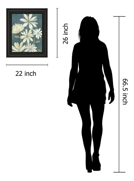 Opposites Attract I By Maria - Framed Print Wall Art - White