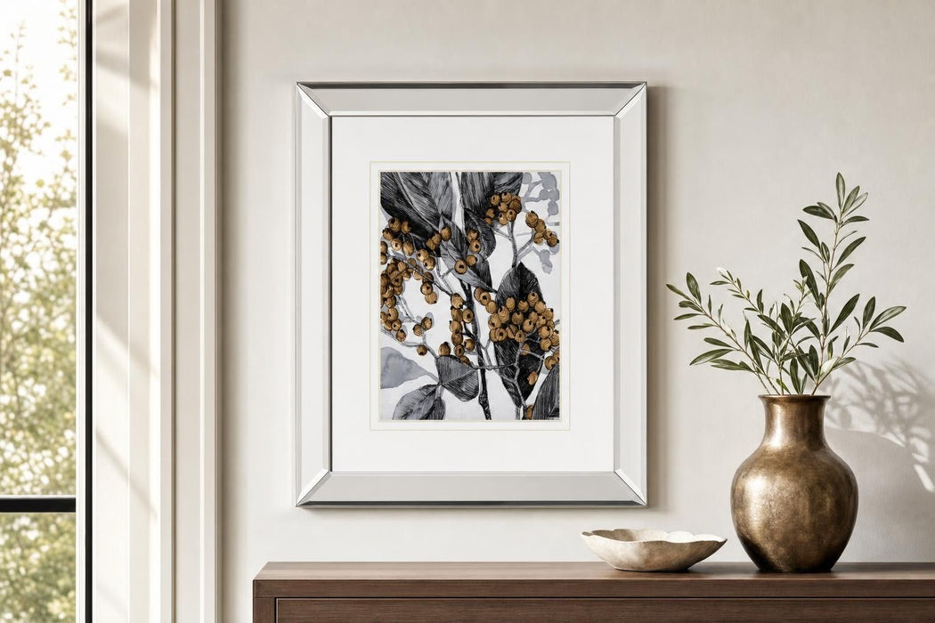 Holly Shadow II By Emma Caroline - Dark Gray