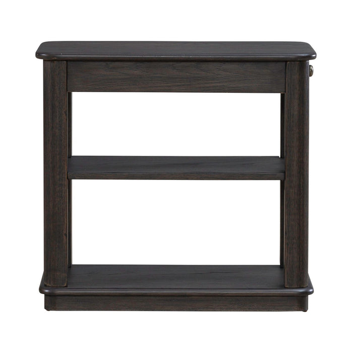 Wallace - Chair Side Table - Brown