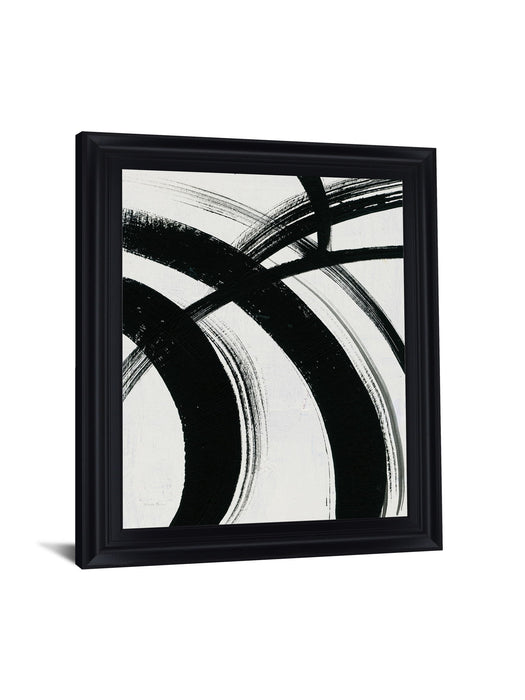 Ebony Arc - 28" x 34" Framed Wall Art