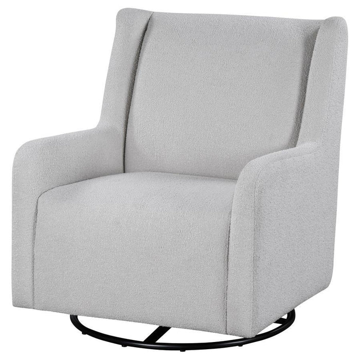 Serra - Boucle Upholstered Swivel Glider Recliner