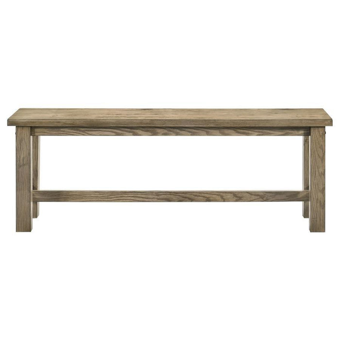 Cardova - 51" Solid Wood Dining Bench - Vineyard Oak