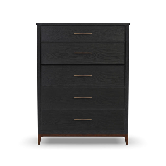 Waterfall - Drawer Chest - Deep Ebony