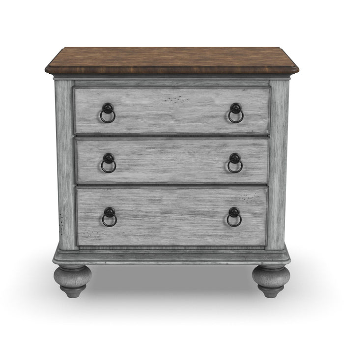 Plymouth - Nightstand - Gray