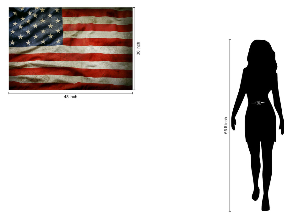 Gallery Wrapped Giclee on Canvas 36x48 - Red