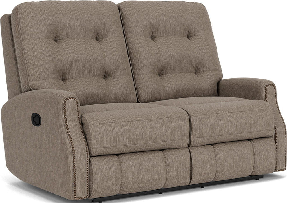 Devon - Reclining Loveseat, Nailhead Trim