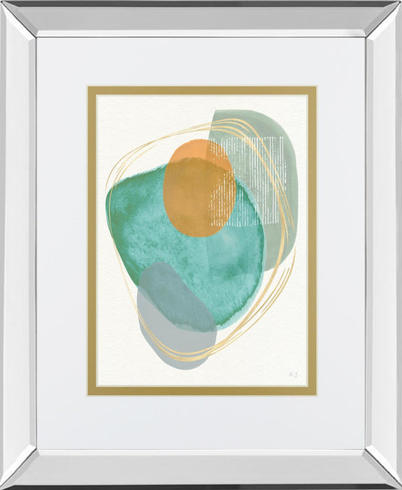 River Jewels I By Susan Jill - Light Blue