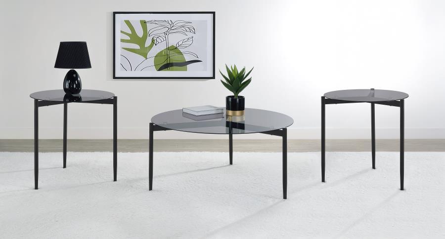 Rosalie - Round Coffee And End Table Set