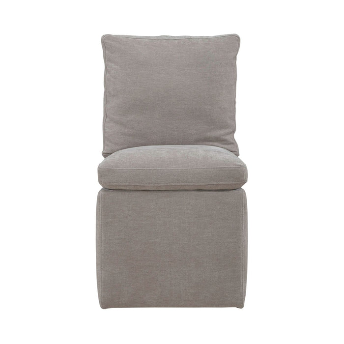 Accent Dining - Accent Dining Chair With Casters