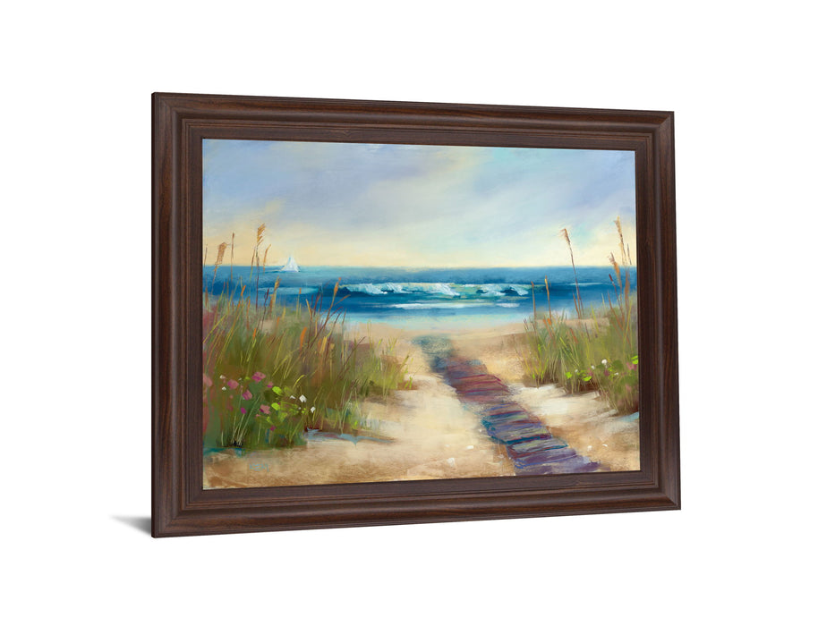 Seaside Breeze - 28" x 34" Framed Wall Art