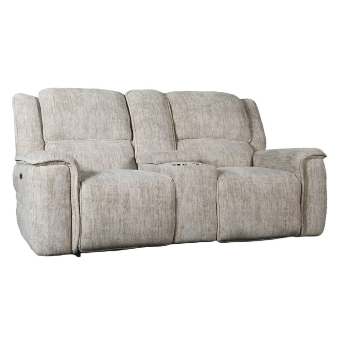 Clayton - Loveseat With Console P3 & ZG - Galactic Parchment