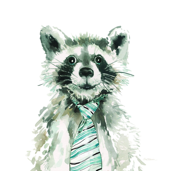 Gallery Wrapped Giclee On Canvas Funny Pet In Tie 24 X 24