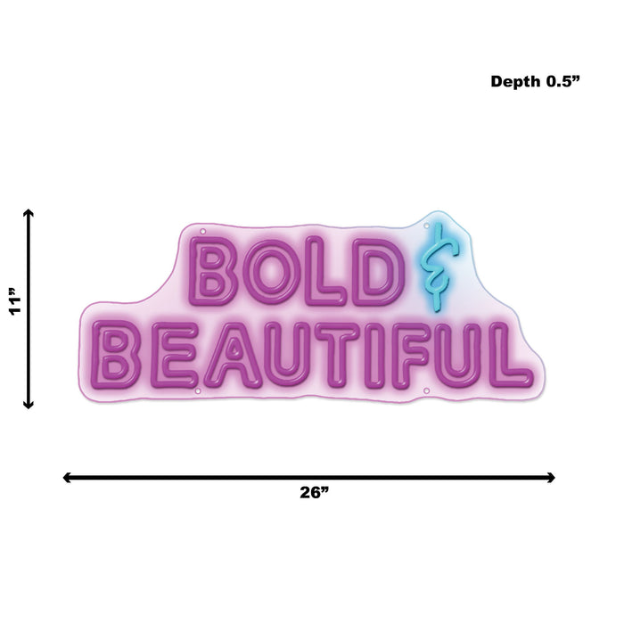 Neon Bold & Beautiful - Purple