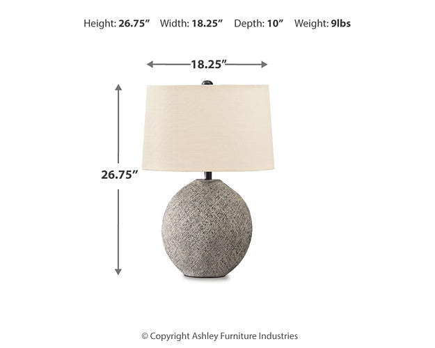 Harif Paper Table Lamp (1/CN)