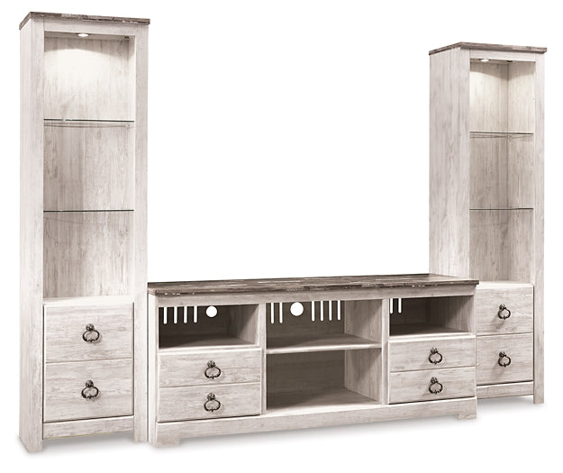 Willowton 3-Piece Entertainment Center