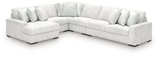 Stupendous 5-Piece Sectional with Chaise