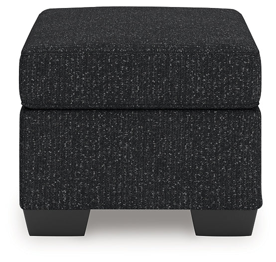 Jasmine Peaks Ottoman
