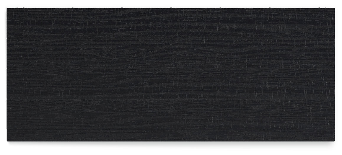 Londer King Panel Bed with Mirrored Dresser, Chest and Nightstand