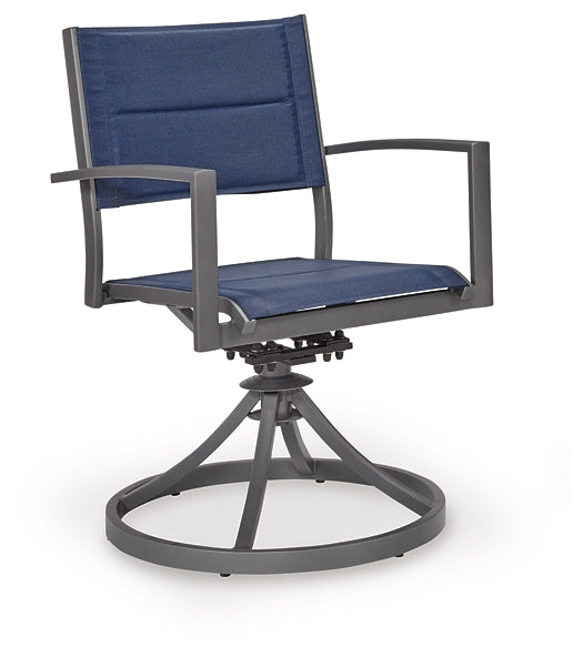 Rocky Creek Sling Swivel Chair (2/CN)