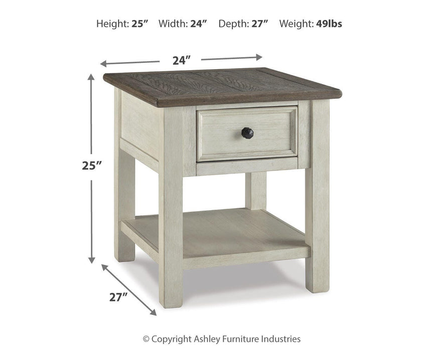 Bolanburg Rectangular End Table