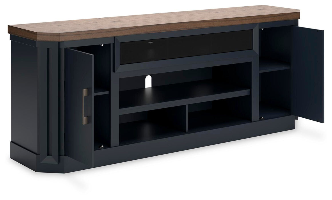 Landocken XL TV Stand w/Fireplace Option