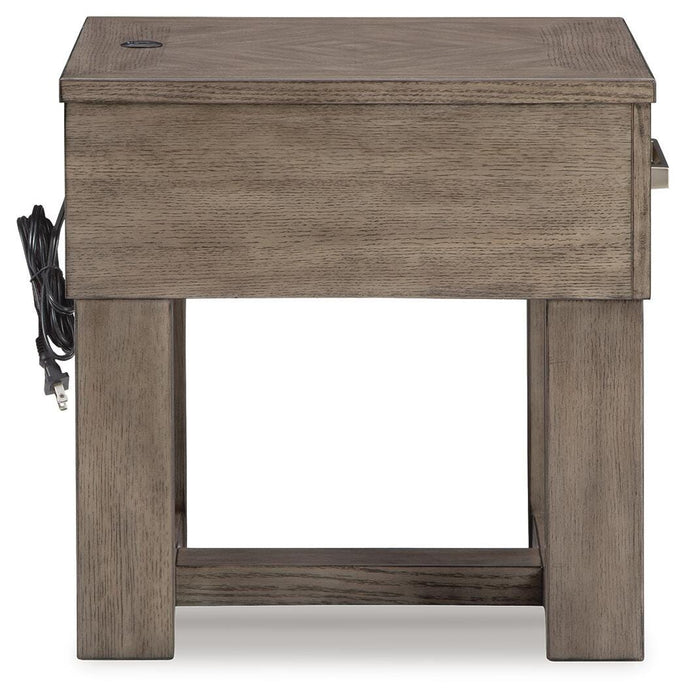 Loyaska Rectangular End Table