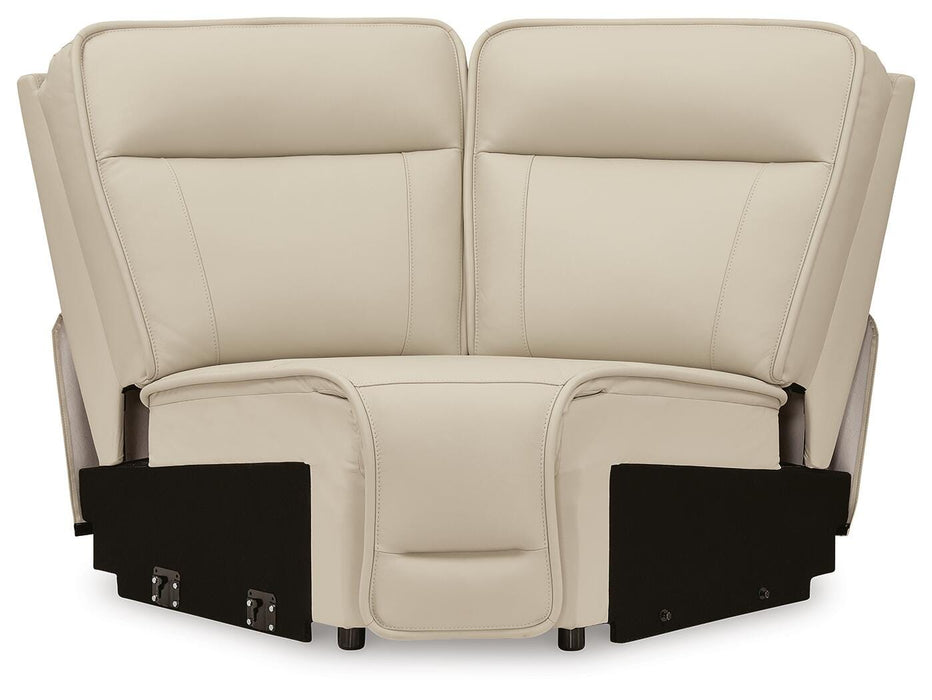 Double Deal 4-Piece Reclining Sectional
