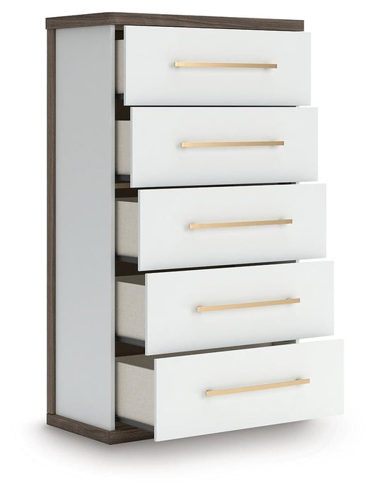 Kendanport Five Drawer Chest