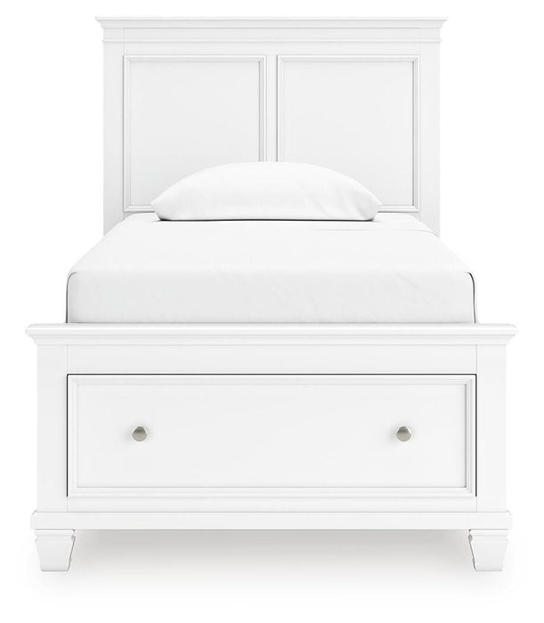 Fortman Twin Panel Storage Bed
