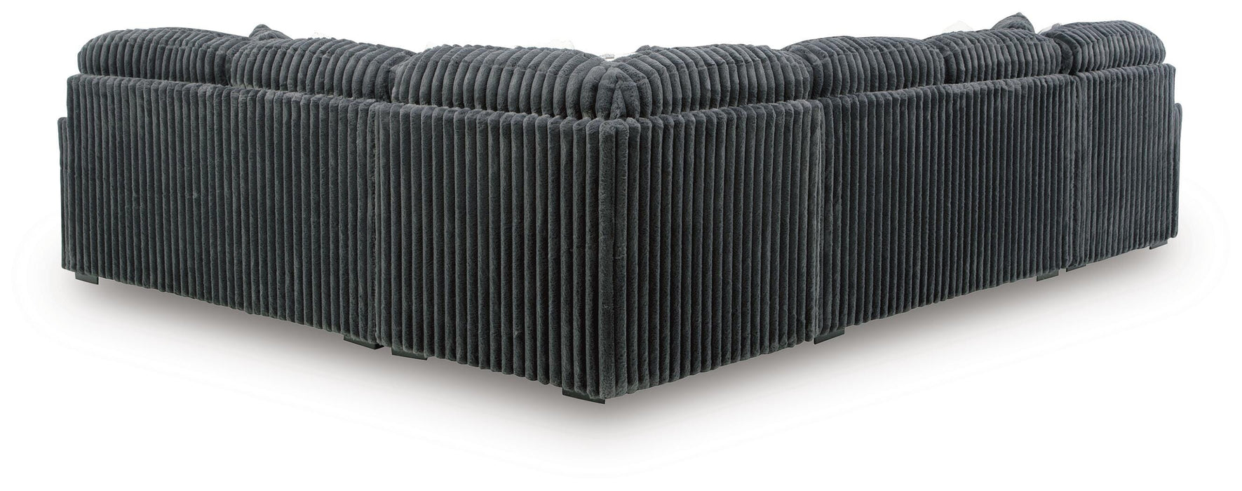Midnight-Madness 4-Piece Sectional with Chaise