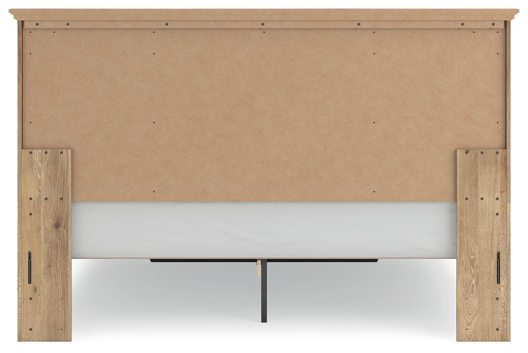 Makidern King Panel Storage Bed