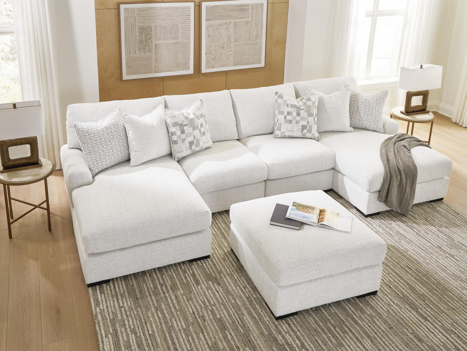 Misty-Lakes 4-Piece Double Chaise Sectional
