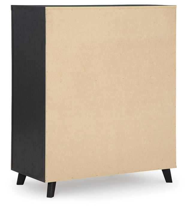 Danziar Queen Panel Headboard, Dresser, Mirror, Chest and Nightstand