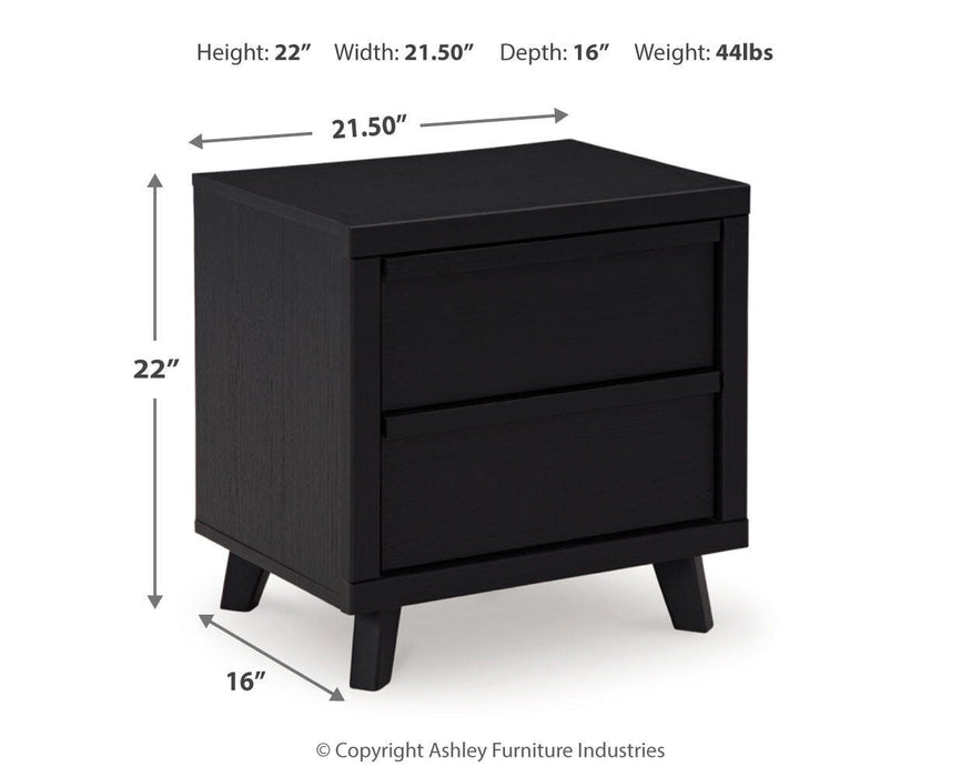 Danziar Queen Panel Bed, Dresser, Mirror, Chest and Nightstand