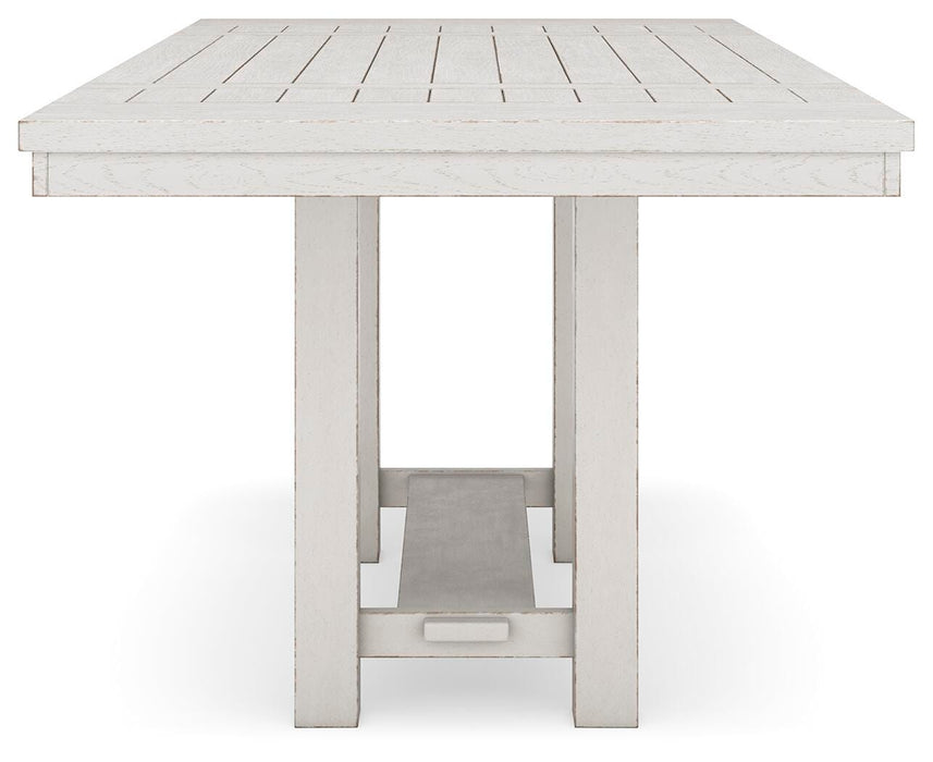 Robbinsdale Counter Height Dining Table and 8 Barstools