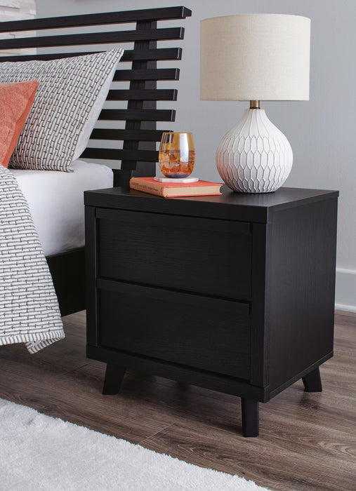 Danziar King Panel Headboard, Dresser, Mirror, Chest and Nightstand