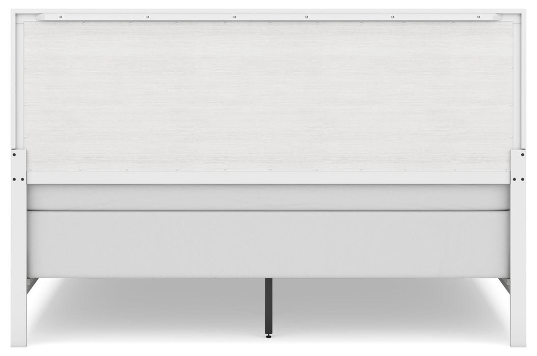 Binterglen King Panel Bed, Dresser, Mirror, Chest and Nightstand