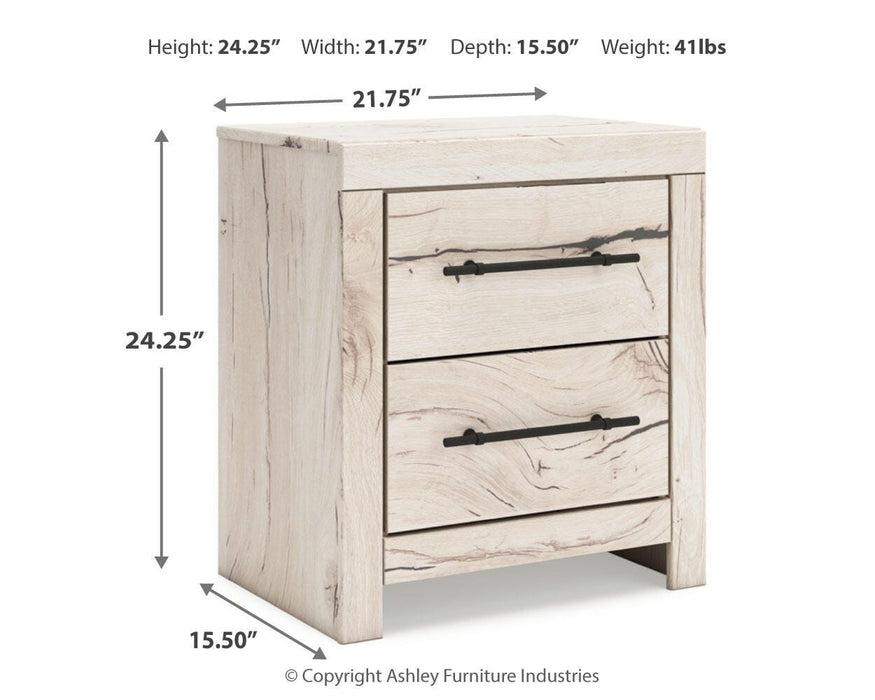 Lawroy Twin Panel Bed with Storage, Dresser, Mirror, Chest and Nightstand