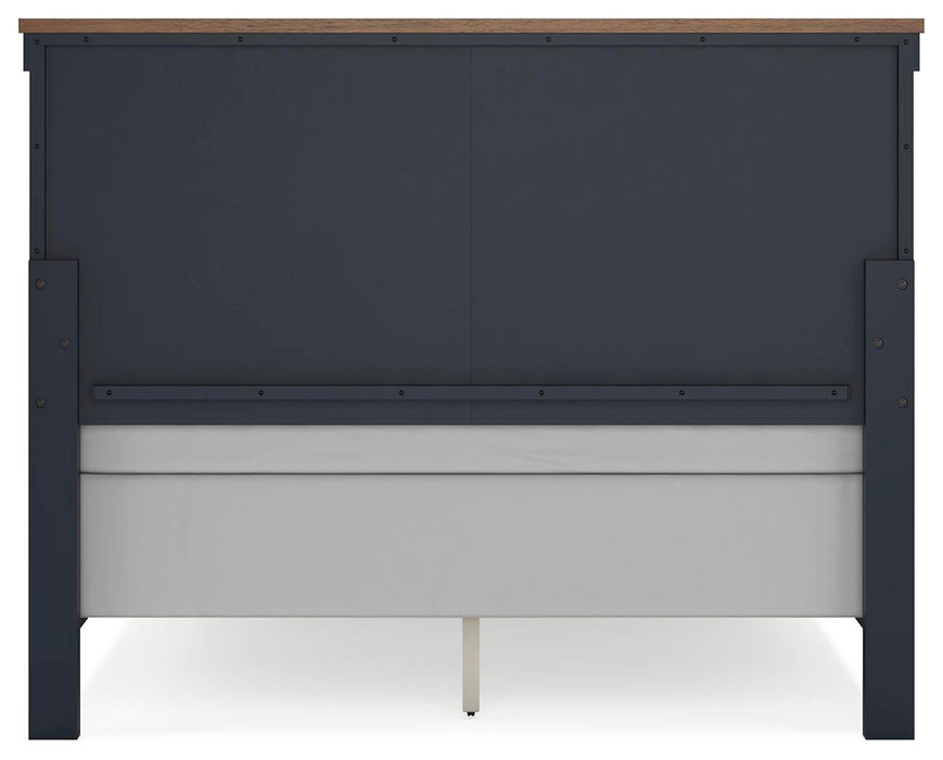 Landocken Queen Panel Headboard, Dresser, Mirror, Chest and Nightstand