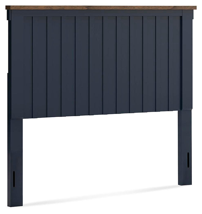 Landocken Full Panel Headboard, Dresser, Mirror, Chest and Nightstand