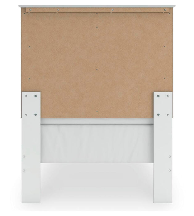 Bostwick Shoals Twin Panel Bed, Dresser and Mirror