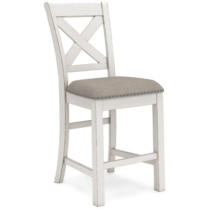 Robbinsdale Counter Height Dining Table and 4 Barstools