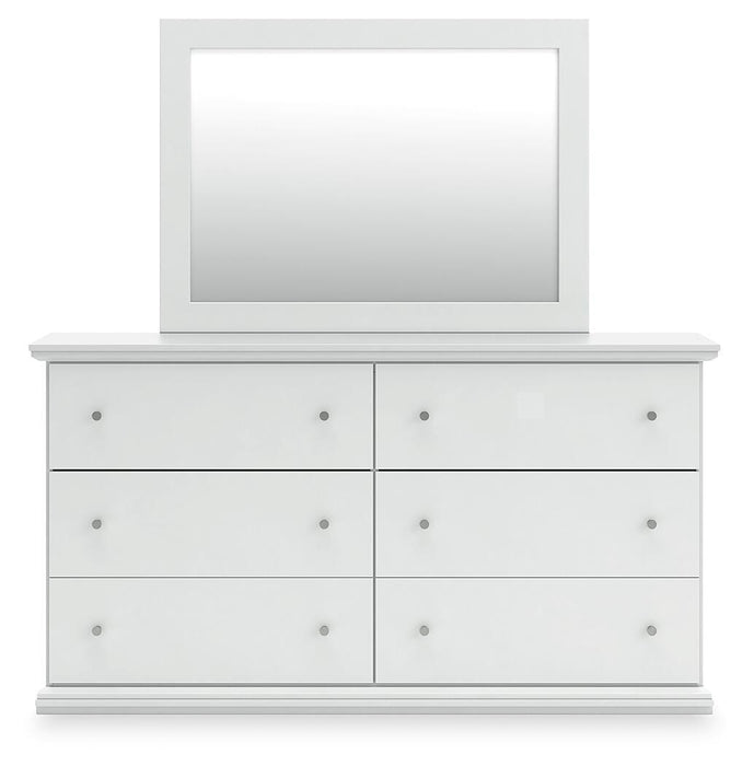 Bostwick Shoals Full Panel Bed, Dresser, Mirror and Nightstand