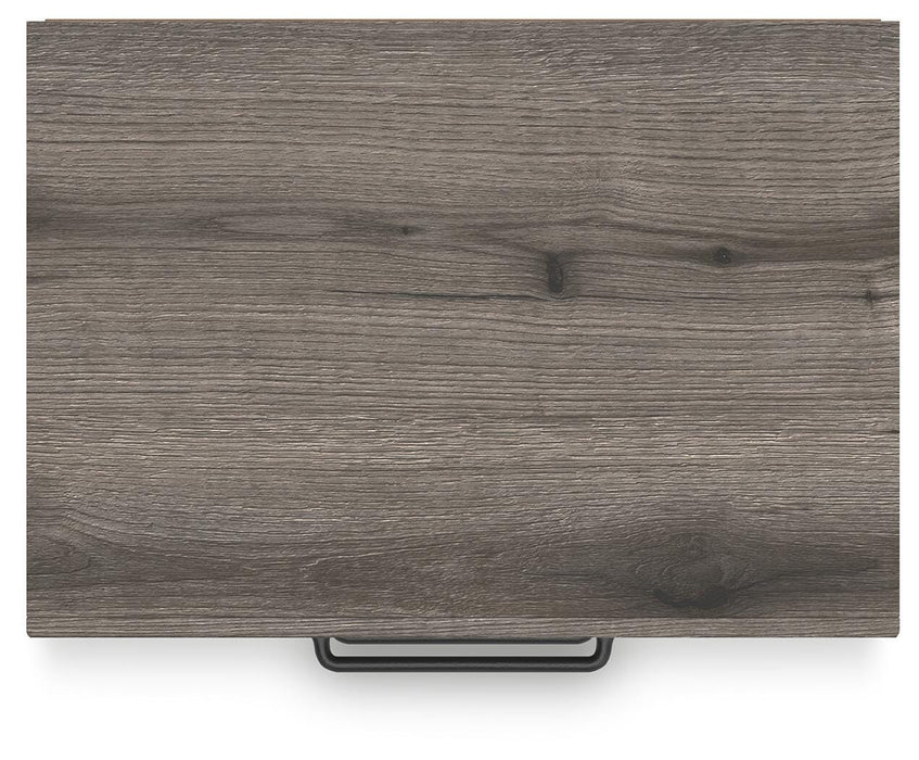 Graystorm Twin Panel Storage Bed, Dresser, Mirror, Chest and Nightstand