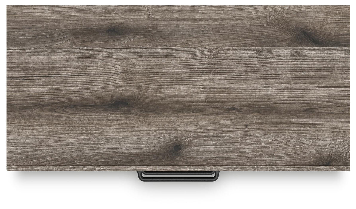 Graystorm Queen Panel Bed, Dresser, Mirror, Chest and Nightstand