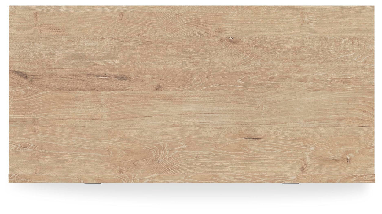 Cielden California King Upholstered Bed with Roll Slats, Dresser, Mirror, Chest and Nightstand