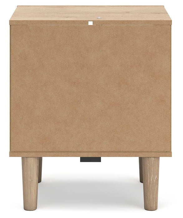 Cielden California King Upholstered Bed with Roll Slats, Dresser, Mirror, Chest and Nightstand