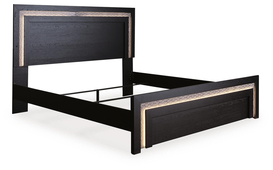 Shoralli King Panel Bed