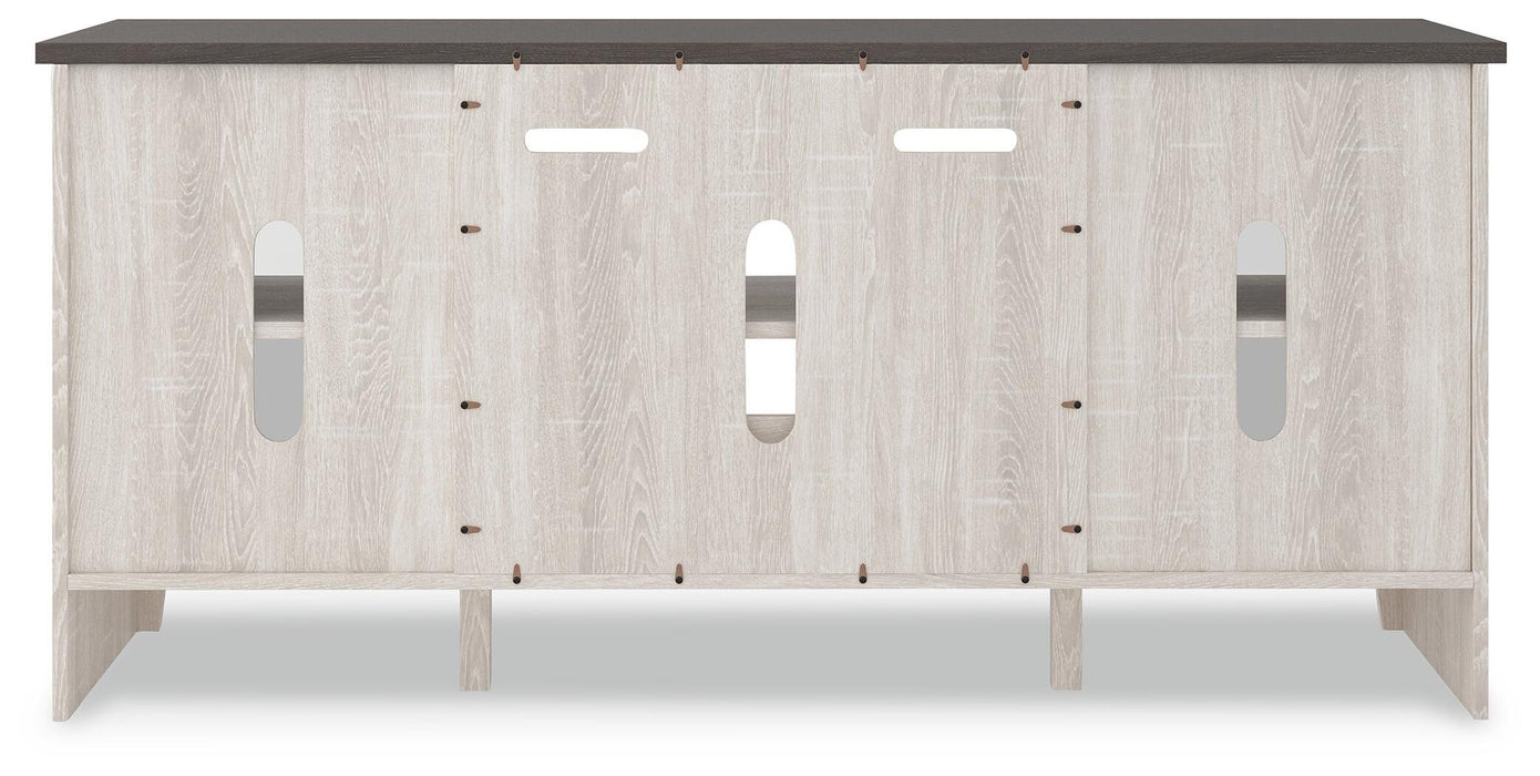 Dorrinson LG TV Stand w/Fireplace Option
