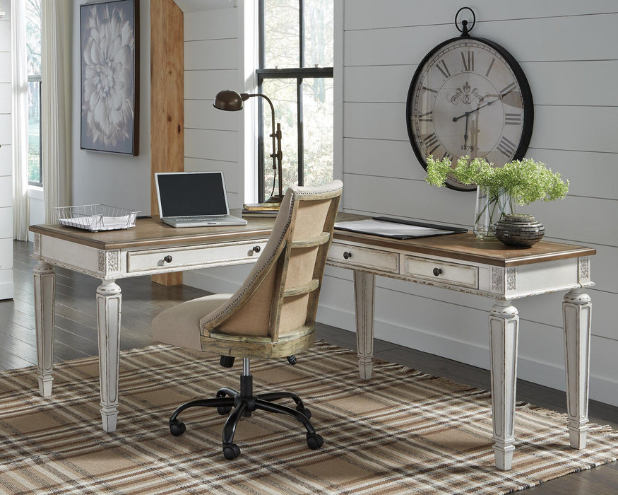 Realyn 2-Piece Home Office Desk